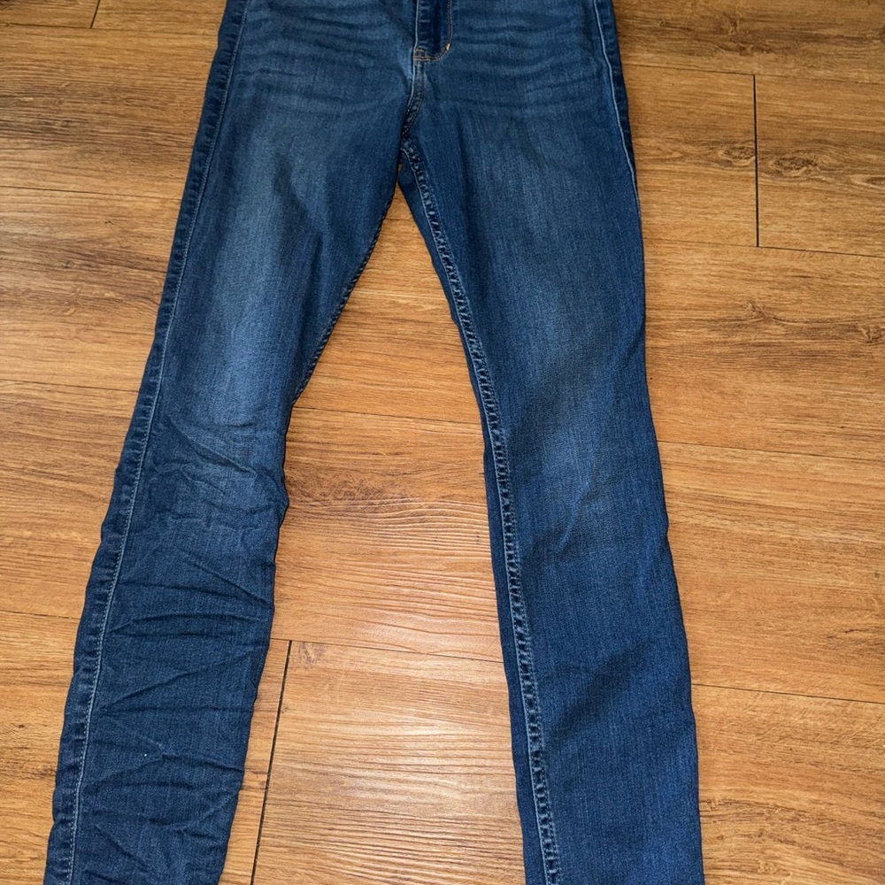 Dark Blue Denim Jeans